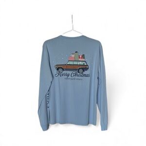 Vineyard Vines Blue Long Sleeve Tee